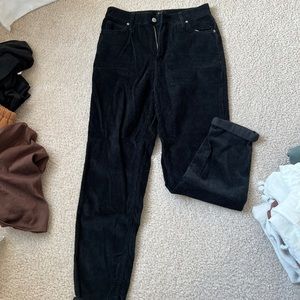 Corduroy High Rise Pants